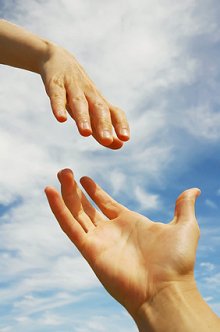 Home. Library Image: Reaching Hands